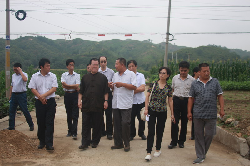 边发吉主委就《加快太行山区生态产业发展》赴保定市阜平县调研(图3)