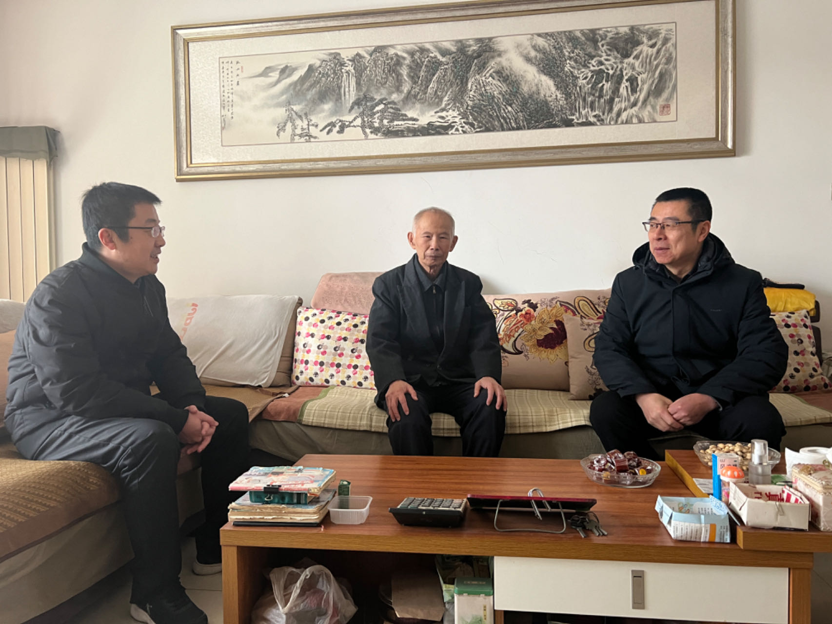 民盟唐山市委开展新春走访慰问活动(图1)