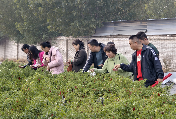 民盟邯郸市机关支部到市农业科学院参观调研(图2)