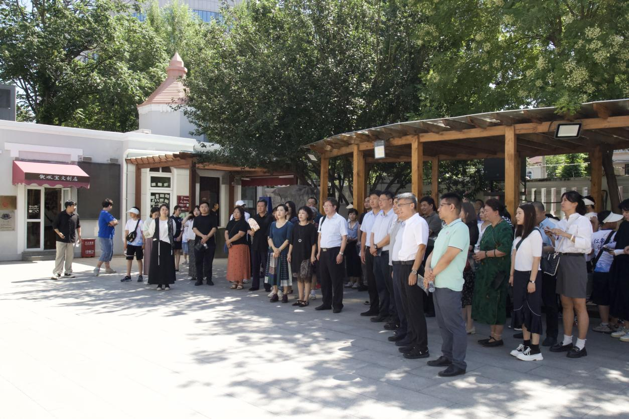 民盟廊坊市委和民盟天津市河北区委、民盟北京西城区委联合举办“故里清风盟心聚·饮冰遗志正风扬”主题教育活动(图1)