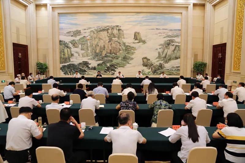 边发吉主委出席全省统一战线庆祝中国共产党成立100周年座谈会(图1)